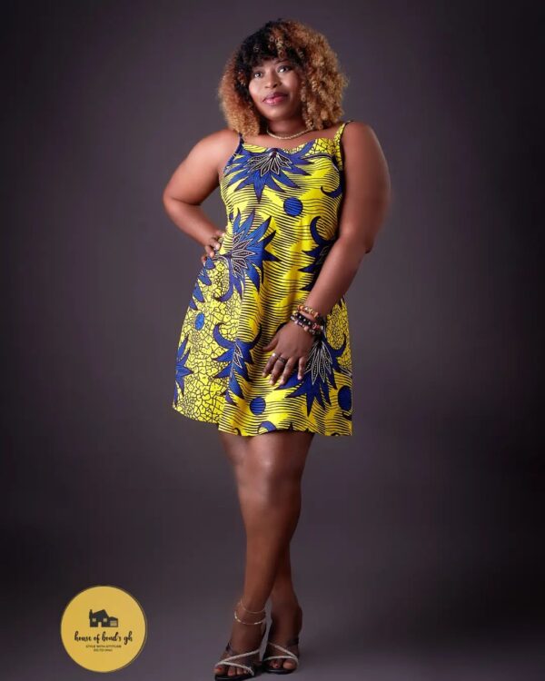 Sleek & Edge AfricanPrint Dress