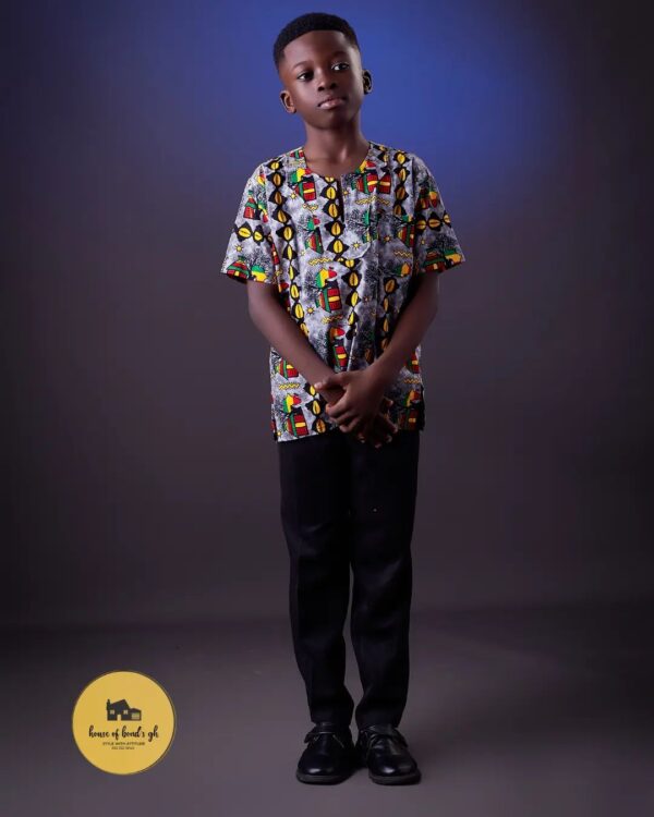 AfricanPrint Boy Dress style