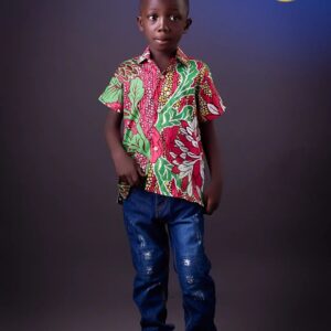 AfricanPrint Boy Dress