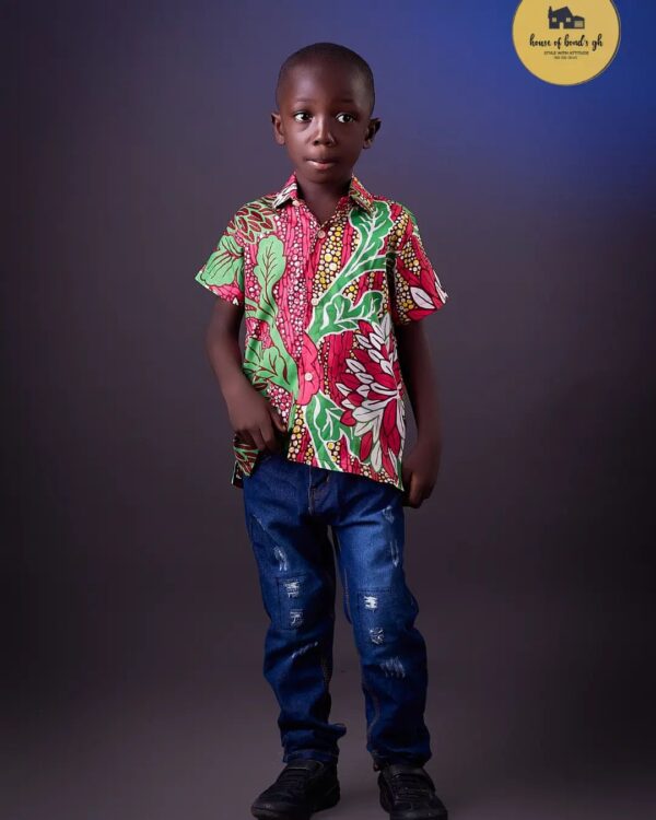AfricanPrint Boy Dress