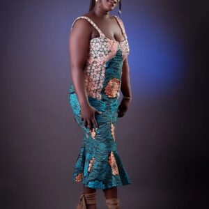 Stylish AfricanPrint  Dress