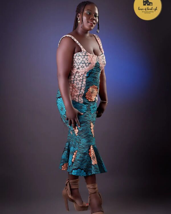 Stylish AfricanPrint  Dress
